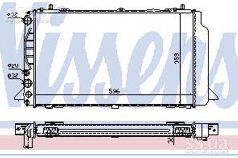 радиатор охлаждения ауди 80 б4