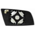 Зеркальный элемент BMW 5 E60 E61 (03- ) (L.Asf.Crom.12V)
