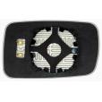 Зеркальный элемент BMW 7 E65 66 67 (02-08) (L.Sf.Blue.12V)