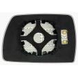Зеркальный элемент BMW X-3 E83 (04- ) (L.Asf.Blue.12V)