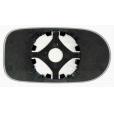 Зеркальный элемент FIAT Strada (04- ) (LR.Asf.Crom)