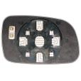 Зеркальный элемент JEEP Grand Cherokee II (99-04) (L.Sf.Crom.12V