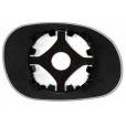 Зеркальный элемент PEUGEOT 206 (98- ) (L.Asf.Crom)