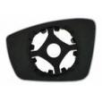 Зеркальный элемент VOLKSWAGEN Polo V (09- ) ( R.Sf.Crom)